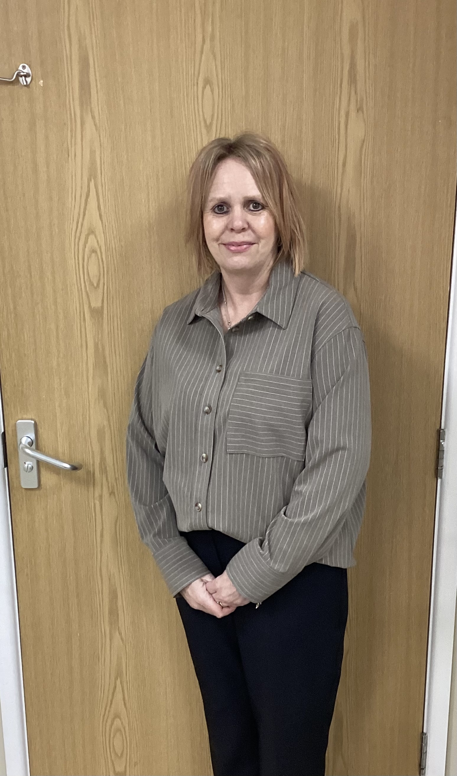Portrait of Lorraine Padbury, Manager